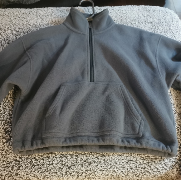 Small TNA Polar Fleece quarter zip cropped - Picture 3 of 8